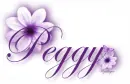 Purple Flower - Peggy