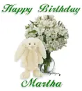 Happy Birthday - Martha