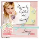 May your day be filled/ blessing Daisy