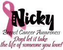 Breast Cancer Awareness-Nicky
