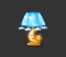 sleepy moon & star lamp