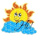 sun say hi
