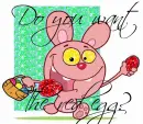 Do you want the red egg?
