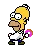 dancing homer