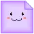 purple post it