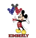 Mickey With The Name Kimberly