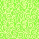 Green Swirls Background