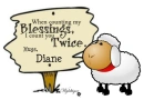 Counting my blessings 