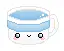 Blue cup