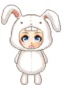 Bunny Costume Doll