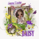Happy Easter. Daisy