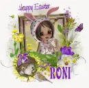 Happy Easter. Roni