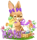 CUTE EASTER BUNNY CHICK RONI