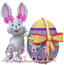 CUTE EASTER BUNNY EGG PAMI