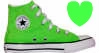 Green Converse Love