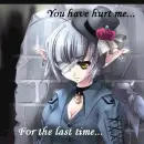 you hurt me...