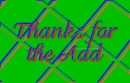 Thanks for the add