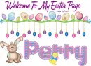 Perry - Welcome To My Easter Page