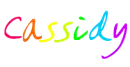 Cassidy. (NAME)
