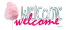 cotton candy welcome