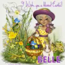 Wish you a blessed Easter  Belle