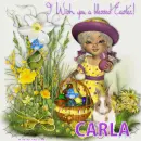 Wish you a blessed Easter  Carla