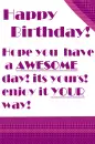 Happy Birthday!