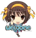 Haruhi > Welcome