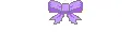 purple bow
