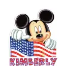 Mickey With The Name Kimberly