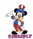 Mickey With The Name Kimberly