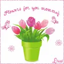 Flowers for you mommy!
