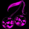 Pink Cherry Skulls