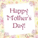 Flowers for you mommy!