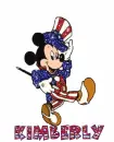Mickey With The Name Kimberly