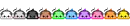 rainbow poop