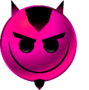 Pink Devil Smile
