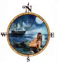 mermaid and ship