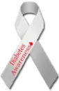 Diabetes Awareness Ribbon