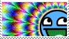 mr awesome...stamp!
