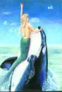 mermaid and orca