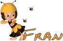 Orange girl Fran