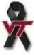 Virgina Tech Ribbon Small