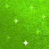 starry glitter green