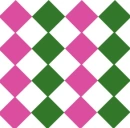 Pink and Green Triangles