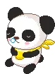 sleepy panda!
