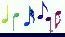 music notes