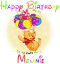 Melanie - Happy Birthday - may - bir