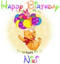 Niki - Happy Birthday - may - bir