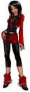 Ma Bimbo red and black